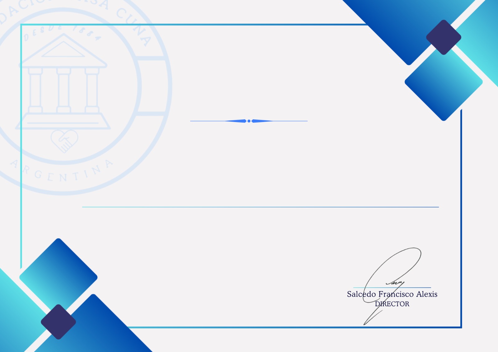 Certificado Background