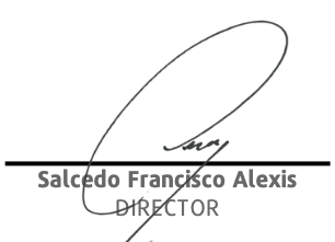 Firma del Director